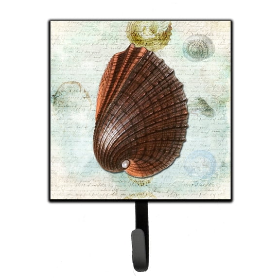 Carolines Treasures SB3032SH4 Beach Prickly Cockle Shell Leash or Key Holder Single Hook multicolor
