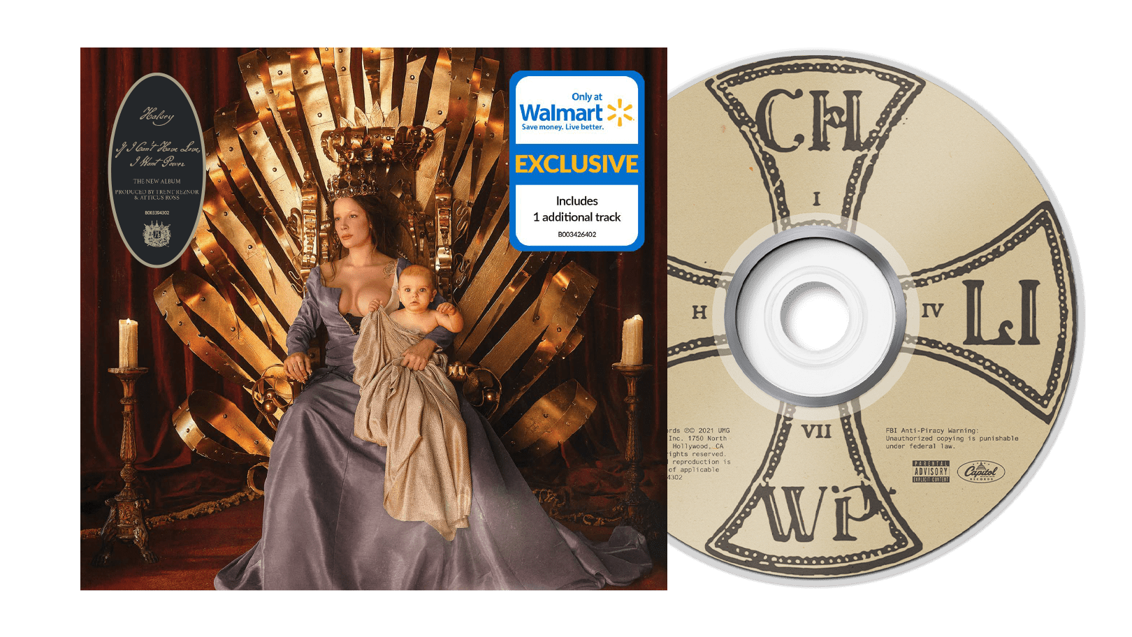 If I Can't Have Love I Want Power Movie Halsey - If I Can't Have Love, I Want Power (Walmart Exclusive) - CD