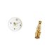 thumbnail image 5 of Reloj de pared,Reloj de pared decorativo,moderno y elegante.,Reloj de pared redondo silencioso y sin tictac,regalo,Figura de guepardo,Figura de guepardo dorado,adorno de escritorio moderno, 5 of 8