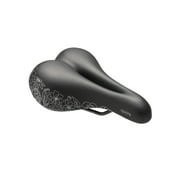 Terry Women's Cite X Gel Cycling Saddle - Synthetic Top Bike Seat with Gel Layer - Shock-Absorbing Elastomers - Flower