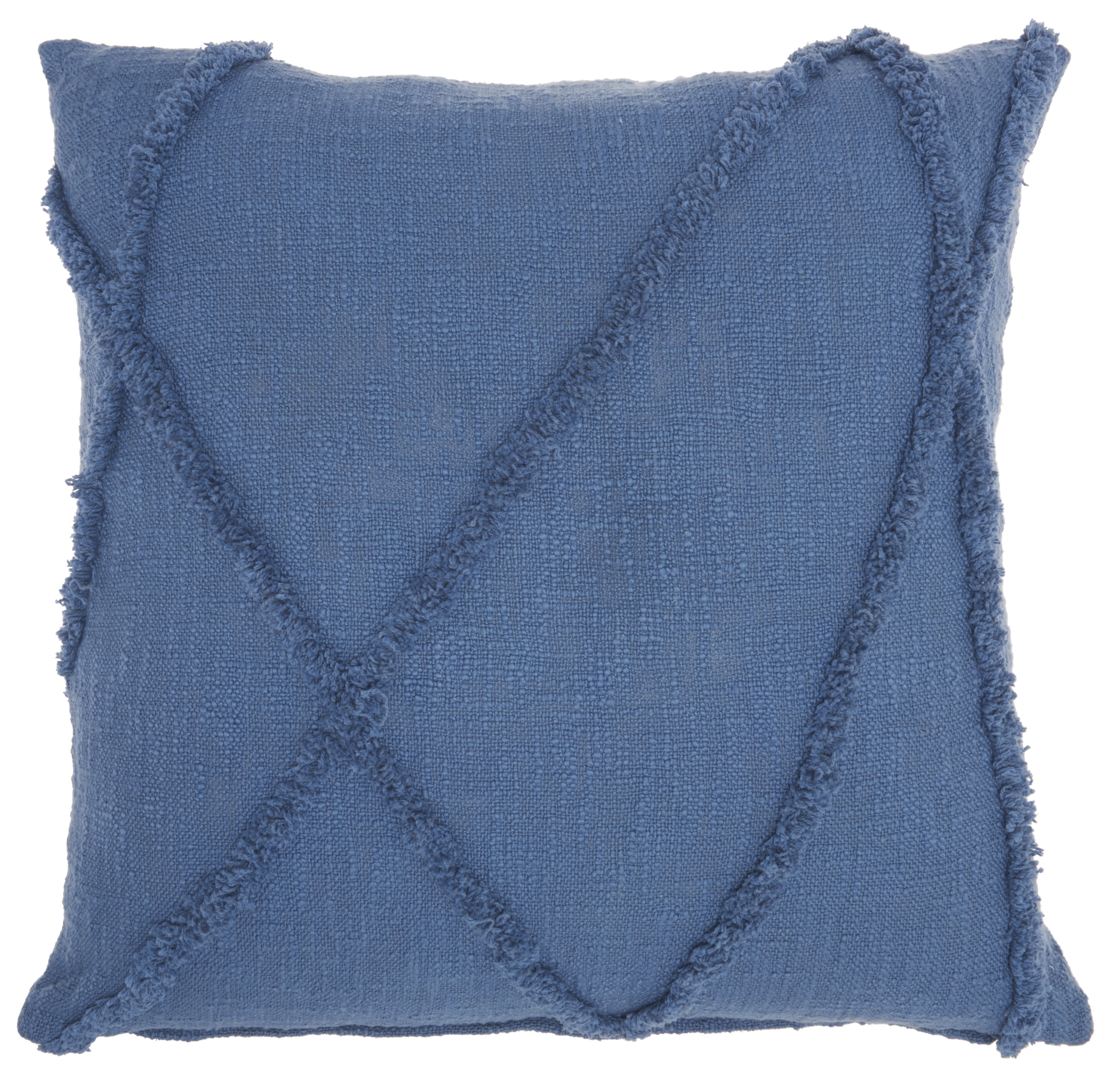 Nourison Life Styles Blue Decorative Throw Pillow , 24" x 24" Walmart