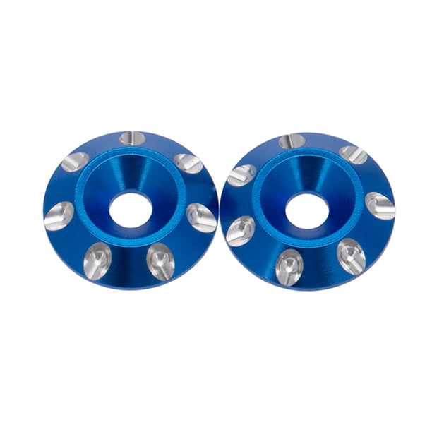 Control remoto Metal Trasero Junta de ala 1/8 Fortalecimiento desmontable Actualización de la modificación de la protección de la cola Reemplace Parts Blue Pack de 2 sidaley FN001232-02