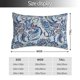 thumbnail image 2 of Fotbe Paisley Floral Branches Funda de Almohada Decorativa Estilo Occidental, Lujo en Algodón, Fundas para Almohadas King, Cojín Estampado para Decoración del Hogar-16"x24", 2 of 6