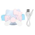 thumbnail image 3 of Mini ventilador de reloj USB, ventilador de muñeca fresco, portátil, recargable, para niñas y niños de interior y exterior, 3 of 8
