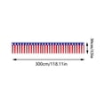 thumbnail image 3 of 2 Pcs 4th of July Patriotic Tinsel Banner,Red White Blue Star Fringe Garland,Shiny Tassel Banner for Independence Day,Memorial Day,Party,Home,Yard,Fence Doorway,Banister Decor, 3 of 6