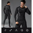 thumbnail image 3 of Ropa Para Gym Hombre Playeras Mallas Shorts Deportivas 3pzas, 3 of 8