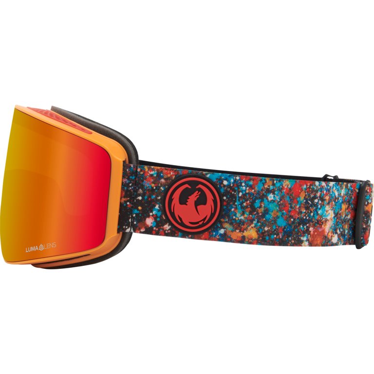 Dragon Alliance Pxv Iguchi21 Strape Lumalens Red Ion Lens Goggles 