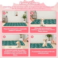thumbnail image 6 of 2Pcs Washable Guinea Pig Pee Pads 47 x 24 inch Waterproof Reusable Guinea Pig Cage Liners Absorbent Bedding Training Mat for Small Animal Rabbit Hamster Hedgehogs, 6 of 10
