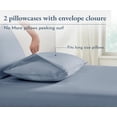 thumbnail image 4 of Fundas de almohada California Design Den 100% algodón orgánico King, 4 of 9