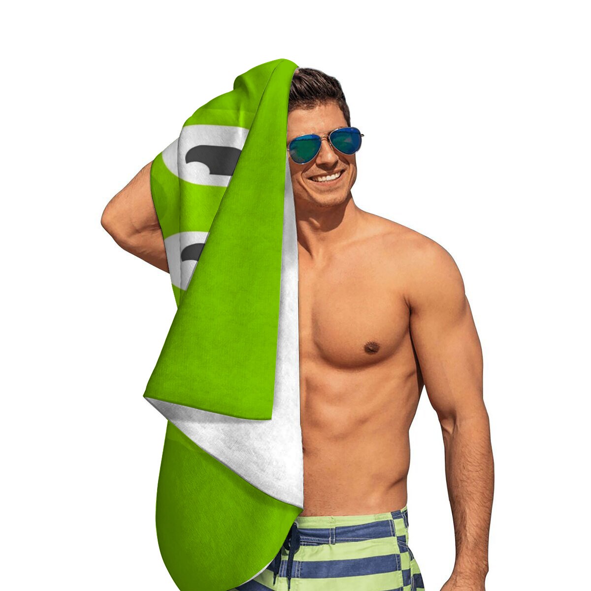 Beach Towel for Duolingo Kids Girs Boys Gifts Quick Dry Pool Towels Sand Free Beach Blanket for Travel Camping Vacation Microfiber 30×60 inch