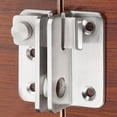 thumbnail image 2 of MasteelfCA 2 Sets Stainless Steel Sliding Latch Durable Gate Latch Safety Door Lock, 2 of 7