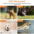 thumbnail image 2 of Dog Training Collar Kit with Remote Transmitter, Adjustable Polyester Strap (9"-26") for 15-100 lbs Dogs, Includes Collar, 2 Long & 2 Short Metal Probes, USB Charging Cable, and User Guide, 2 of 6