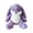 Purple, variant on Brown Grumpy Bunny Stuffed Animal, Cute Fluffy Lop-Eared Rabbit Plush Toys Soft Huggable Companion Plush Toys for Home Decor
