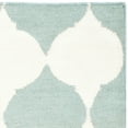 thumbnail image 2 of SAFAVIEH Dhurries Warren Geometric Area Rug, Blue/Ivory, 9' x 12', 2 of 3