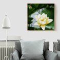 thumbnail image 4 of DIY redondo diamante pintura 5D diamante bordado blanco Lotus regalo costura Hugtrwg Para estrenar, 4 of 9