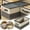 A, variant on HAJAGP Quilt Organizer Clothing Storage Box Household Compartment Storage Organizer for Closet, Spring Cleaning, A Size