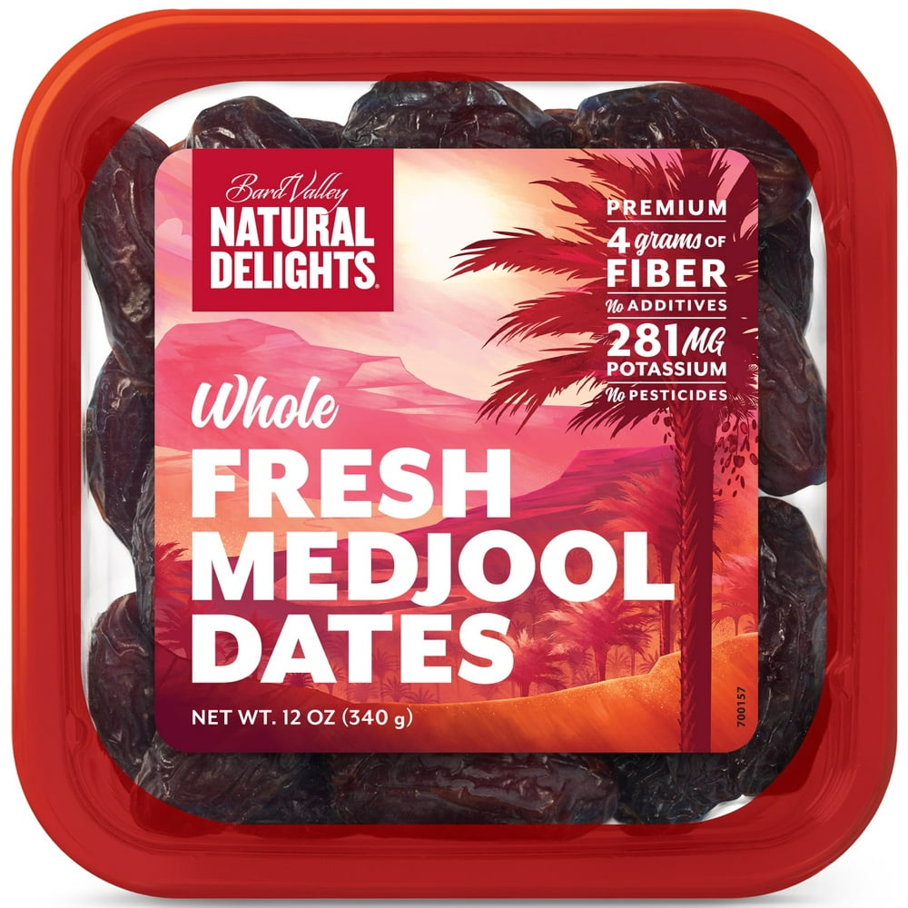 Bard Valley Natural Delights Whole Fresh Medjool Dates 12 Oz Walmart bard-valley-natural-delights-whole-fresh-medjool-dates-12-oz-walmart