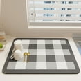 thumbnail image 1 of PEONAVET Kitchen Absorbent Mats Drying Mat for Multiple Usage Easy Clean Mat for Kitchen Counter Or Sink Refrigerator Or Drawer Liner L 16 Inches X W 12 Inches, 1 of 6