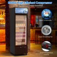 thumbnail image 3 of Adoolla 11.3 Cu.Ft. Commercial Upright Merchandiser Display Refrigerator with Adjustable Shelves & Lightbox, 3 of 8