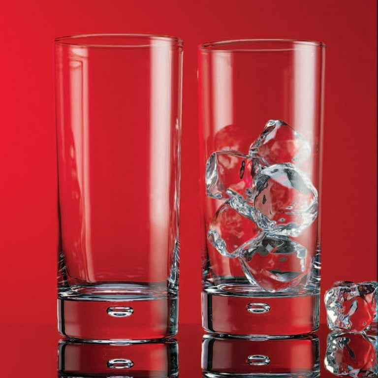  Home Essentials & Beyond Glassware - Juego de 8, 4 vasos de  cocina Highball (17 onzas)
