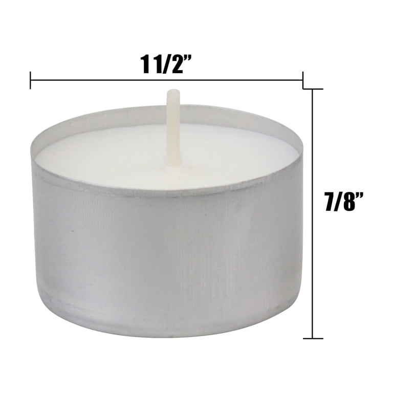 Stonebriar Tea Light Candles, 100 Pack, 8 Hour Burn photo 8