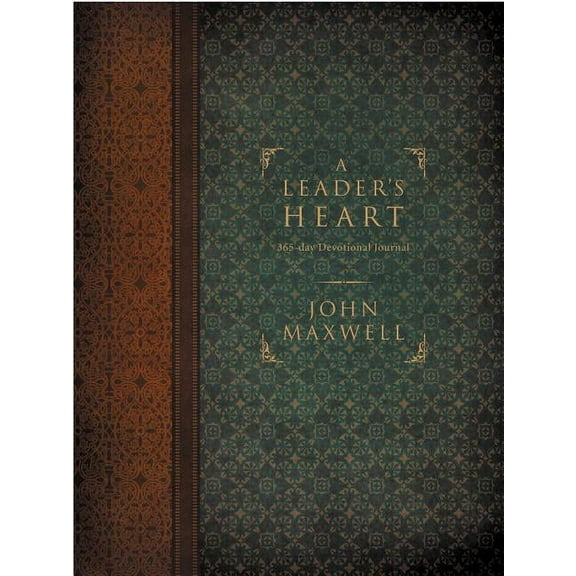 A Leader's Heart: 365-Day Devotional Journal, (Hardcover)