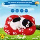 thumbnail image 3 of Cama para perros Cojín térmico antideslizante ultra suave para mascotas para gatos pequeños Perros (rojo) Tmvgtek Para estrenar, 3 of 8