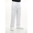 thumbnail image 2 of MAZEL UNIFORMS UNISEX ELASTIC WAIST SCRUB PANTS WITH CARGO POCKETS- REGULAR + PETITE + TALL, 2 of 3