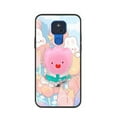 thumbnail image 6 of LYM-Phone Case For MOTO G Play 2021, Soft Case Anti-knock Cartoon Cute Dirt-resistant Skin feel silicone Fashion Design Waterproof Simplicity Quicksand Rotatable stand Kickstand Glitter, 6 of 9