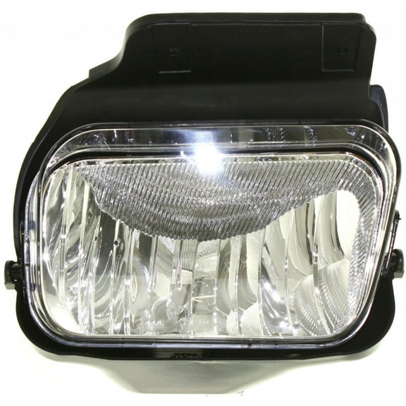KarParts360 For 2004 Chevy Silverado 2500 Fog Light Assembly Passenger Side w/Bulbs Replaces GM2593150