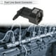 thumbnail image 3 of Conector rápido de línea de combustible de 1/8" para manguera ID para conector macho de 5/16" SAE hembra a barbado adaptador rápido de 90 grados accesorios de sellado plástico negro gris 2 piezas, 3 of 6