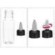 thumbnail image 4 of Uxcell 6Pcs 0.6oz/20ml Botellas Exprimibles, Botellas Dispensadoras Transparentes con Tapas de Rosca, Botella Plástica para Ketchup, Mostaza y Manualidades, 4 of 6