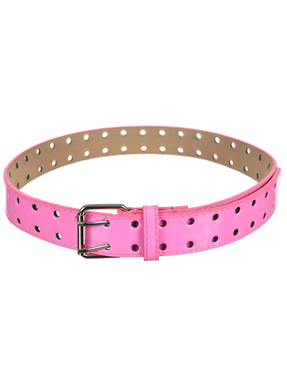Marilyn Taylor Girls Double Punch Patent Leather Belt