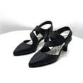 thumbnail image 4 of Easy Street Venue Women's Asymmetrical High Heels Color: Navy Size: 6.5, 4 of 6