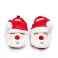 thumbnail image 5 of Lujianch Toddle Footwear Winter Warm Floor Shoes Soft Sole Indoor Warm Santa Toddler Shoes Lightweight Athletic Shoes Size 12-18 Months, 5 of 5