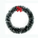 thumbnail image 1 of Seyotauo 13.78 inch Christmas Wreath Garland White Green Christmas Wreath Christmas Bowknot Wreath Decorations Xmas Hanging Pendants Wreaths with Bow Artificial Home Wall Door Decorations, 1 of 8