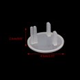 Outlet Plug Covers 10 Pack Clear Child Proof Electrical Protector Caps