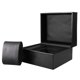 thumbnail image 1 of Caja De Reloj De Cuero Negro Caja De Almacenamiento De Joyas De Una Sola Ranura Organizador Almacenamiento Sunnimix Almacenamiento de relojes de madera, 1 of 8