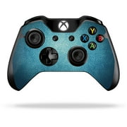 Protective Vinyl Skin Decal Cover for Microsoft Xbox One/ One S Controller wrap sticker skins Blue Swirls