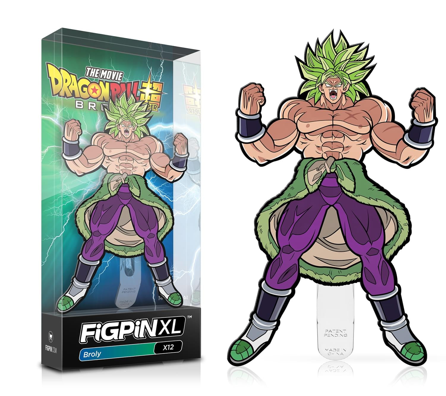FiGPiN XL The Movie Dragon Ball Super Broly X12 In stock 
