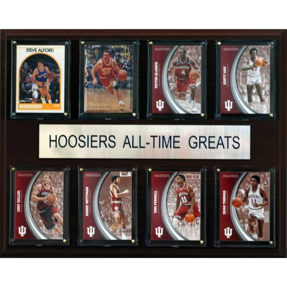 Indiana Hoosiers 12'' x 15'' All-Time Greats Plaque