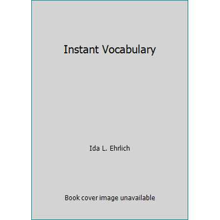 Instant Vocabulary [Paperback - Used]