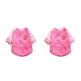 thumbnail image 3 of Ropa para perros Greeniant Calentador de invierno Chaleco Disfraces Diseño Abrigo multicolor Bulldog Rosa roja XL, 3 of 6