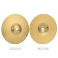 thumbnail image 3 of Ejoyous Golden Drum Cymbal Brass Cymbal Drum Instrument Cymbals Practical Alloy Cymbal for Percussion Instruments Players Beginners, 3 of 7