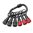 thumbnail image 1 of Upgrade Drill Bit Holder Key Chain 6pc, 1/4 Bit Holder for Impact Driver, for Screwdriver & Drill Bits, 1 of 7