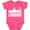 Vintage Hot Pink, variant on Inktastic London England City Skyline with Grunge Boys or Girls Baby Bodysuit