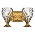 thumbnail image 3 of Hinkley Lighting - Plantation - 2 Light Bath Vanity in Traditional and Glam, 3 of 7