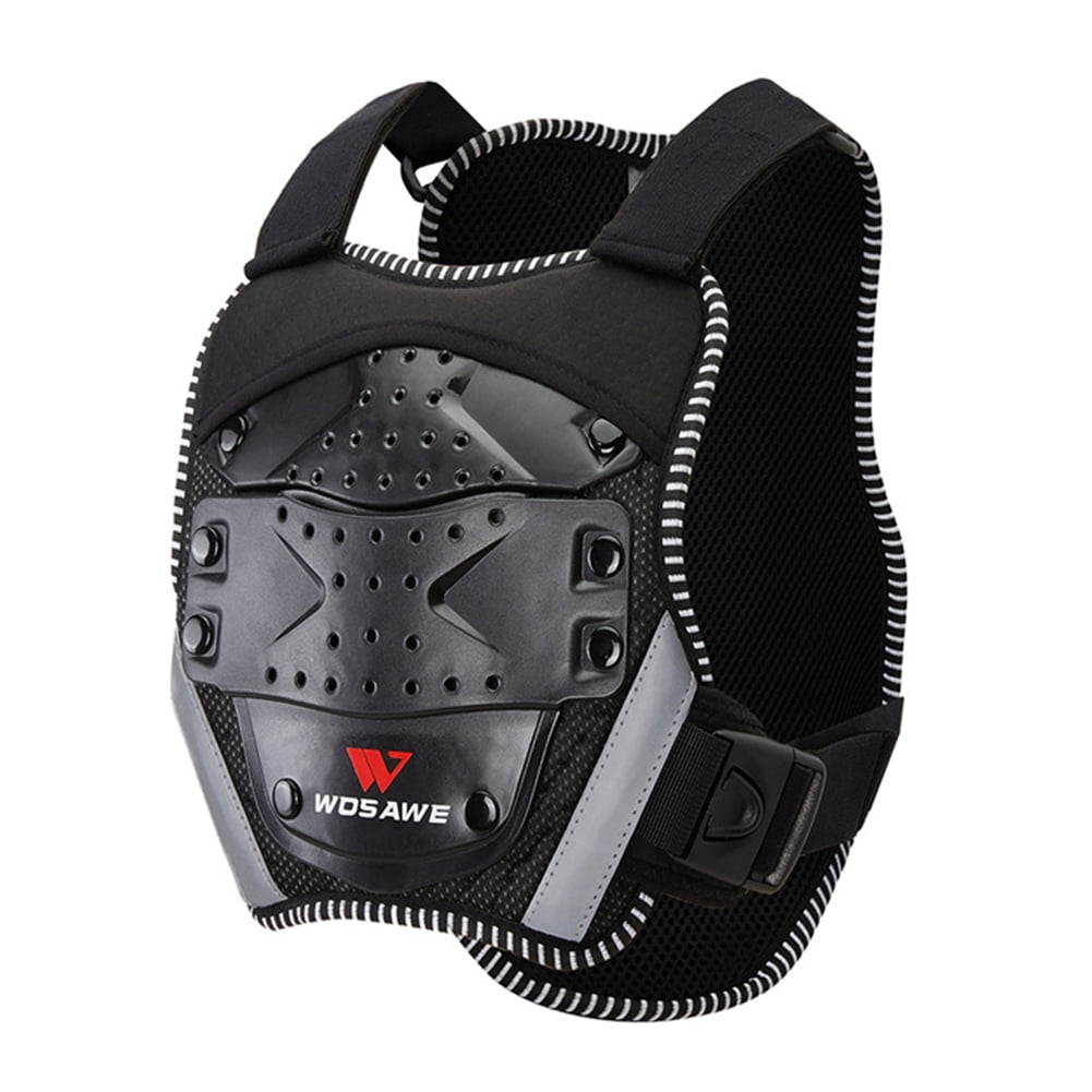 Details about   Motorcycle Vest Shockproof Breathable Chest Back Protection for Riding Sports 