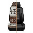 thumbnail image 6 of Navajo Aztec Car Seat Covers for Front Seats Red Driver Seat Cover Pack of 2 Soft Waterproof Premium Polyester Seat Covers for Cars Sedans Truck SUV Vans, 6 of 10