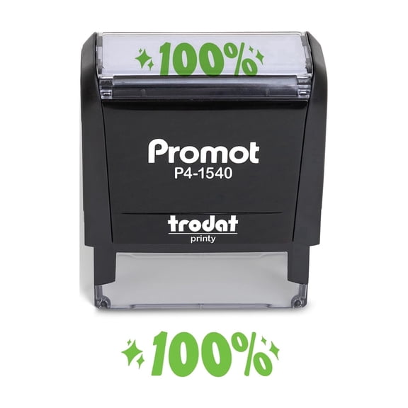 Promot One Hundred Percent Self Inking Stampers for Kids - Teacher Stamps for Classrom